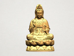 Bodhisattva Buda 01 3D Baskı Modeli