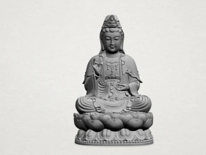 Bodhisattva buddha 01 3D Print Model