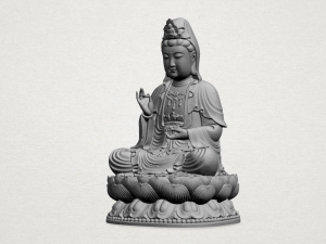 Bodhisattva buddha 01 3D Принт Модель