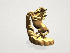 Horse 01 Modelo de impresión 3D