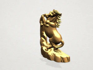Horse 01 3D Print Model