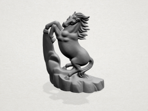 Horse 01 Modelo de impresión 3D