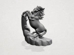 Horse 01 3D Print Model