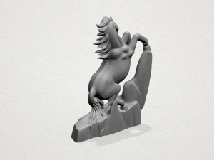 Horse 01 Modelo de impresión 3D