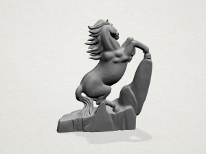 Horse 01 Modelo de impresión 3D