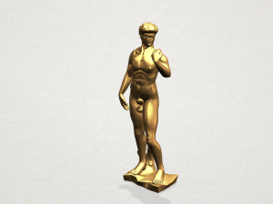 Michelangelo 01 3D-printmodel