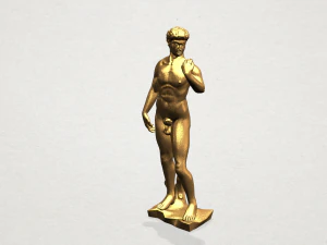 Michelangelo 01 3D Print Model