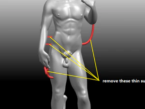 Michelangelo 01 3D Print Model