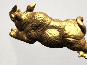 rhino 01 Modèles 3D en vedette