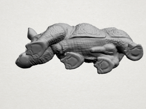 rhino 01 Modèles 3D en vedette