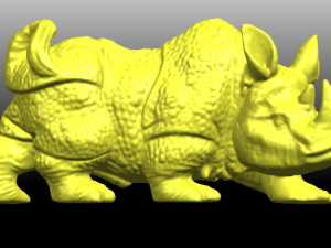 rhino 01 Modèles 3D en vedette