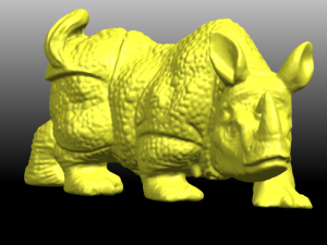 rhino 01 Modèles 3D en vedette