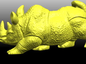 rhino 01 Modèles 3D en vedette