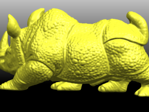 rhino 01 Modèles 3D en vedette