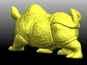 rhino 01 Modèles 3D en vedette