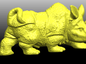 rhino 01 Modèles 3D en vedette