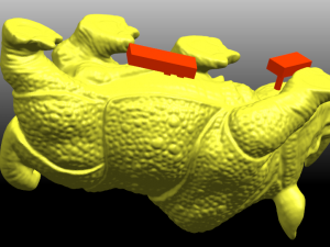 rhino 01 Modèles 3D en vedette
