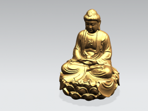 gautama buddha 3D-printmodel
