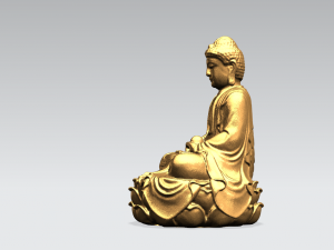 gautama buddha 3D-printmodel