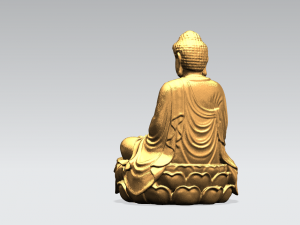 gautama buddha 3D-printmodel