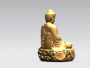 gautama buddha 3D-printmodel
