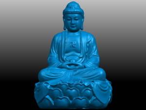 gautama buddha 3D-printmodel