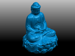 gautama buddha 3D-printmodel