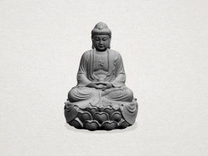 gautama buddha 3D-printmodel