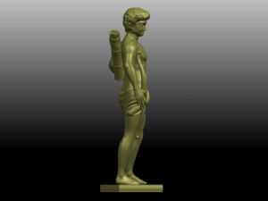 michelangelo 02 3Dプリントモデル