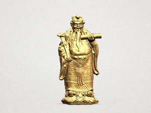 god of treasure 3Dプリントモデル