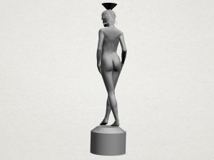 naked girl with vase on top 01 Modelo de Impressão 3D