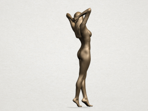 naked girl - full body 3Dプリントモデル