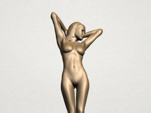 naked girl - full body 3Dプリントモデル