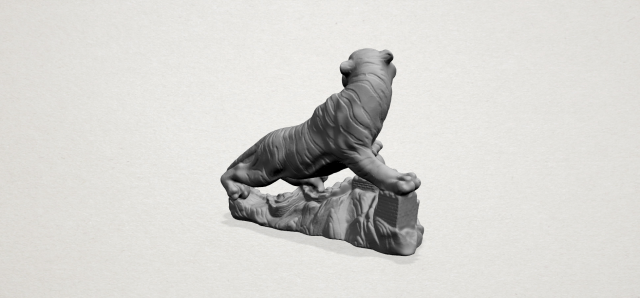 Download siberian tiger 3D Model