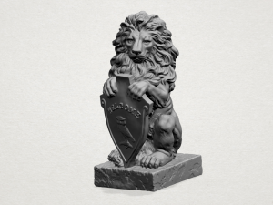lion i 3Dプリントモデル