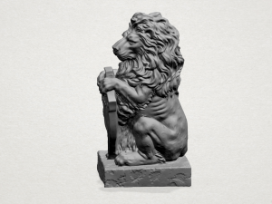lion i 3Dプリントモデル