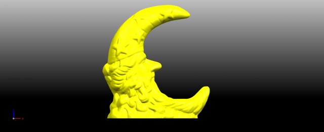 moon starry starry night 3D-printmodel .c4d .max .obj .3ds .fbx .stl .blend 