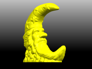 moon starry starry night 3D-printmodel