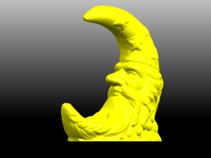 moon starry starry night 3D-printmodel