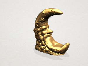 moon starry starry night 3D-printmodel