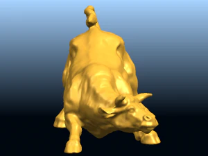 bull 01 3D Print Model