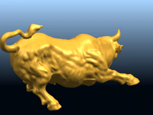 bull 01 3D Print Model