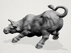 bull 01 3D Print Model