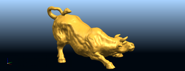Download bull 01 3D Model
