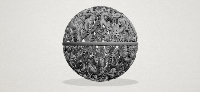 dragon ball 3D Принт Модель .c4d .max .obj .3ds .fbx .stl .blend 