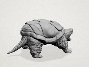giant tortoise 3Dプリントモデル