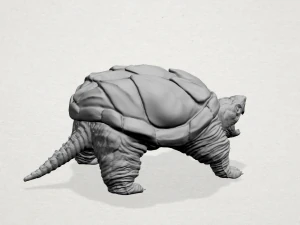 giant tortoise 3D Print Model