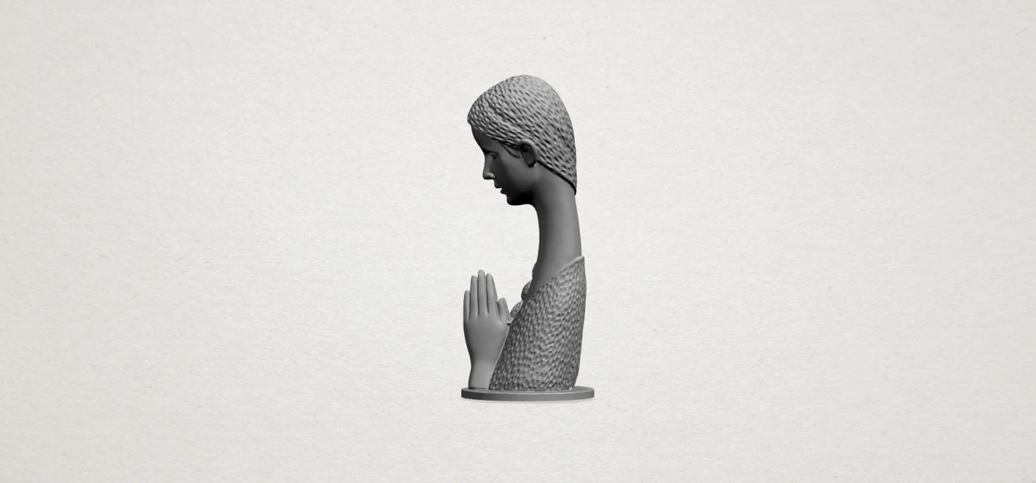 asian girl ii 3D Print Model .c4d .max .obj .3ds .fbx .stl .blend 
