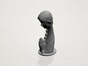 asian girl ii 3D-printmodel
