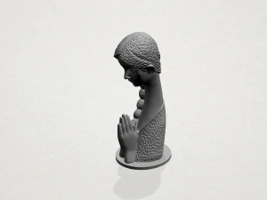 asian girl ii 3D Print Model